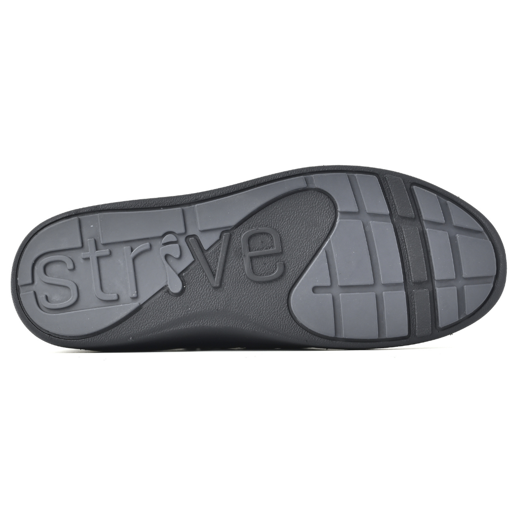 Grey Strive sole on white background - Strive Footwear Women’s Mayfair Black Boots