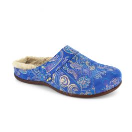 Strive Footwear Vienna Lavender Paisley Orthotic Slippers